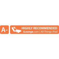 A- Highly Recommended iLounge